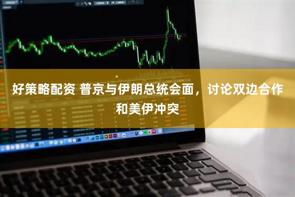 好策略配资 普京与伊朗总统会面，讨论双边合作和美伊冲突